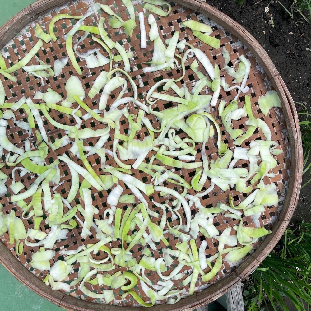 國產瓠瓜絲乾 干瓢卷   瓠瓜絲 瓠瓜乾 蒲瓜  傳統食材 浦瓜 瓠瓜 包壽司 酸菜豬肚蒲阿結湯(胡瓜-細節圖7