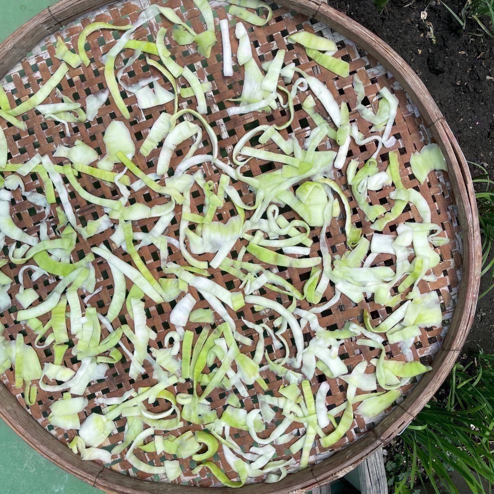 國產瓠瓜絲乾 干瓢卷   瓠瓜絲 瓠瓜乾 蒲瓜  傳統食材 浦瓜 瓠瓜 包壽司 酸菜豬肚蒲阿結湯(胡瓜-細節圖7