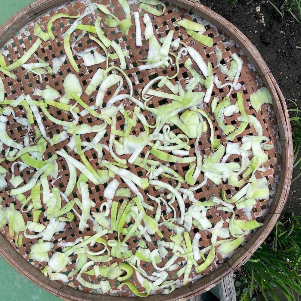 國產瓠瓜絲乾 干瓢卷   瓠瓜絲 瓠瓜乾 蒲瓜  傳統食材 浦瓜 瓠瓜 包壽司 酸菜豬肚蒲阿結湯(胡瓜-細節圖7