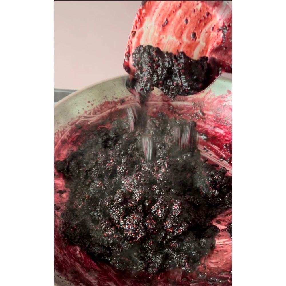 手工古法煉製桑葚果醬/2025現採現熬/無添加防腐劑、香精、色素之桑葚蜜餞/桑葚膏零果膠/低糖微甜/無糖-細節圖2