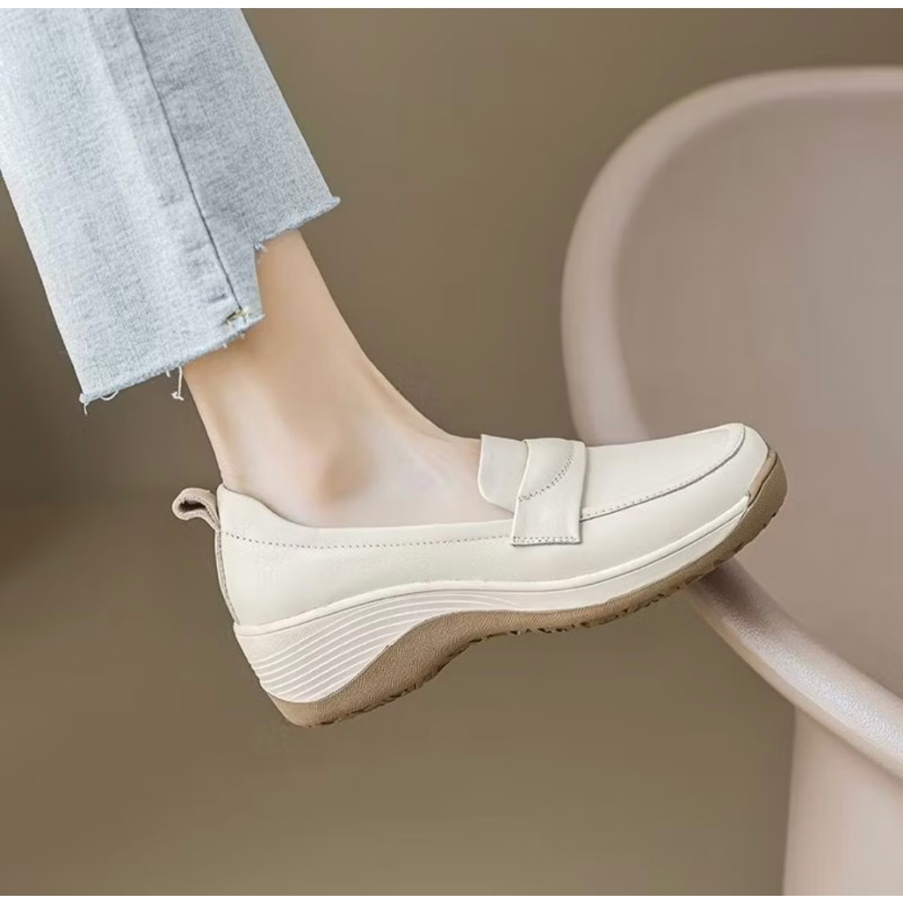 全新升級軟皮樂福鞋👞護士鞋👟-細節圖4