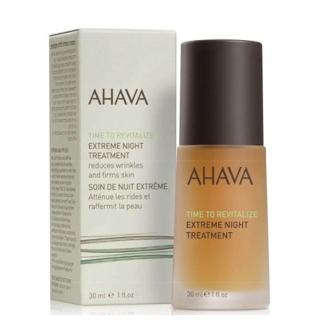 滿500免運-現貨【AHAVA愛海珍泥】礦世賦活極致精華液/夜間修護抗老精華液30ml-細節圖2