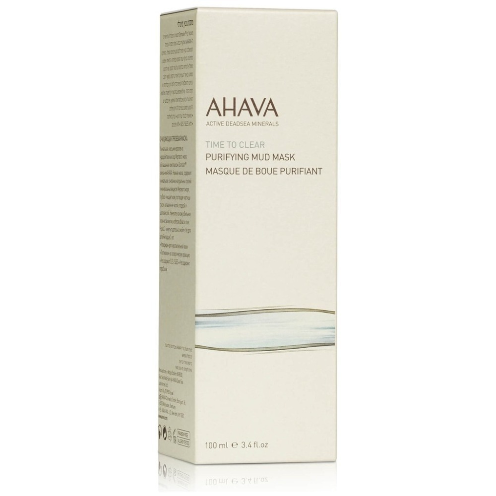 滿500免運-現貨【AHAVA愛海珍泥】死海礦泥潔顏膜Purifying Mud Mask-100ML-細節圖2