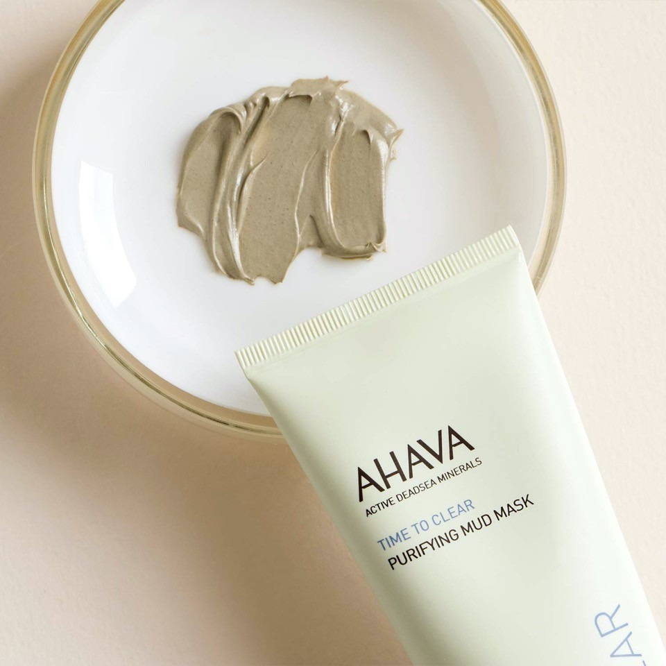 滿500免運-現貨【AHAVA愛海珍泥】死海礦泥潔顏膜Purifying Mud Mask-100ML-細節圖3
