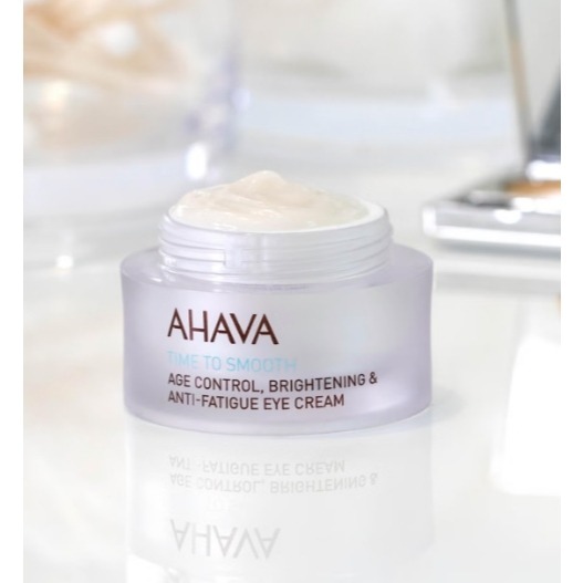 滿500免運-現貨【AHAVA愛海珍泥】曠世賦活緊緻眼霜15ml/抗老亮白眼霜15ml-細節圖3