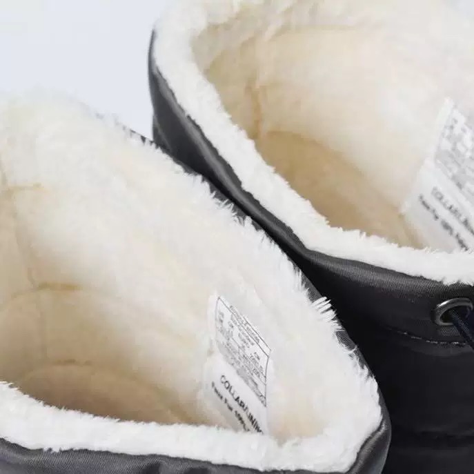 零碼特價新款零碼特價KEDS秋冬內毛裡短靴休閒高筒靴時尚厚底板鞋小白靴-細節圖6