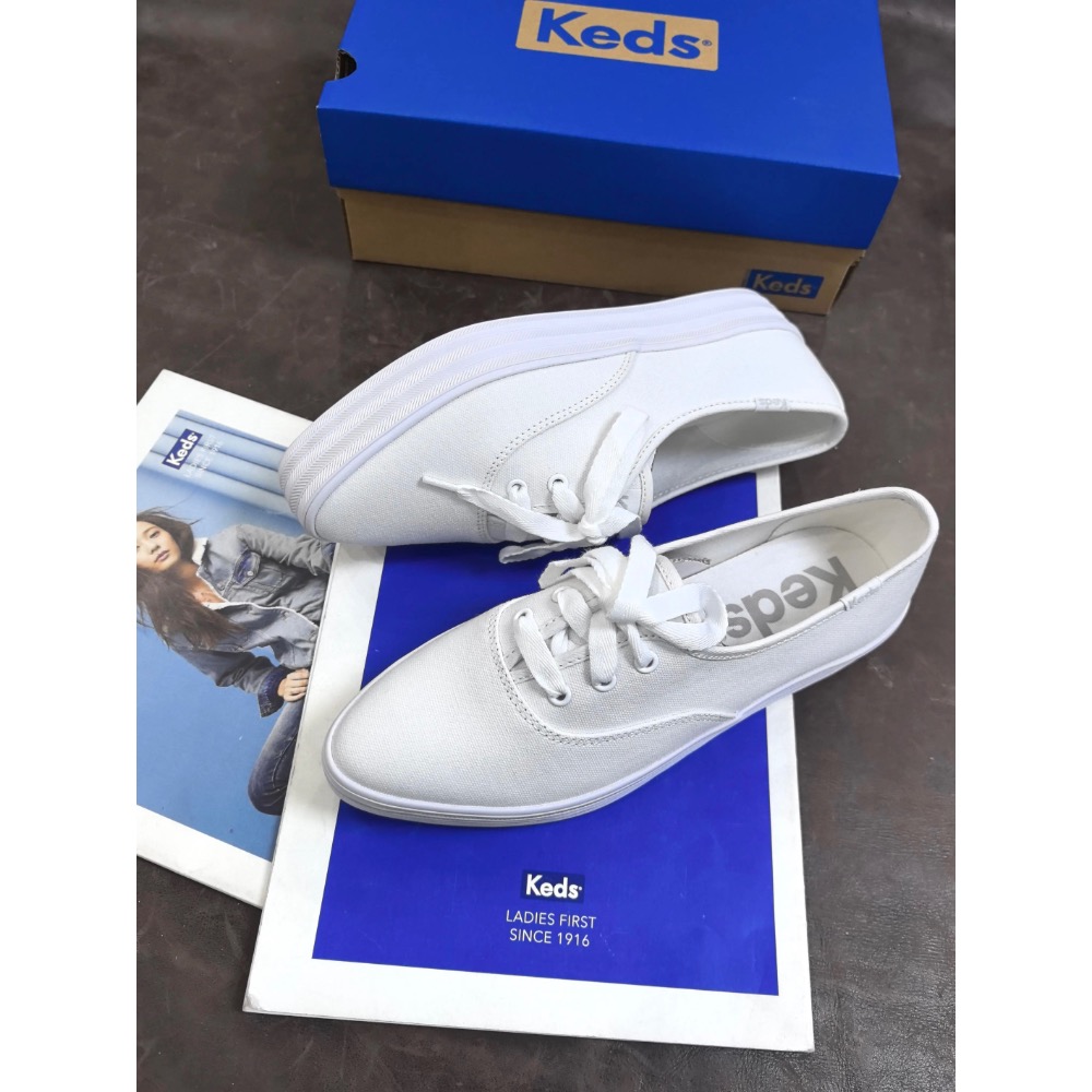 零碼特價🉐️ 美國🇺🇸潮牌Keds復古厚底休閒鞋👟小白鞋 真皮鞋 運動鞋-細節圖9