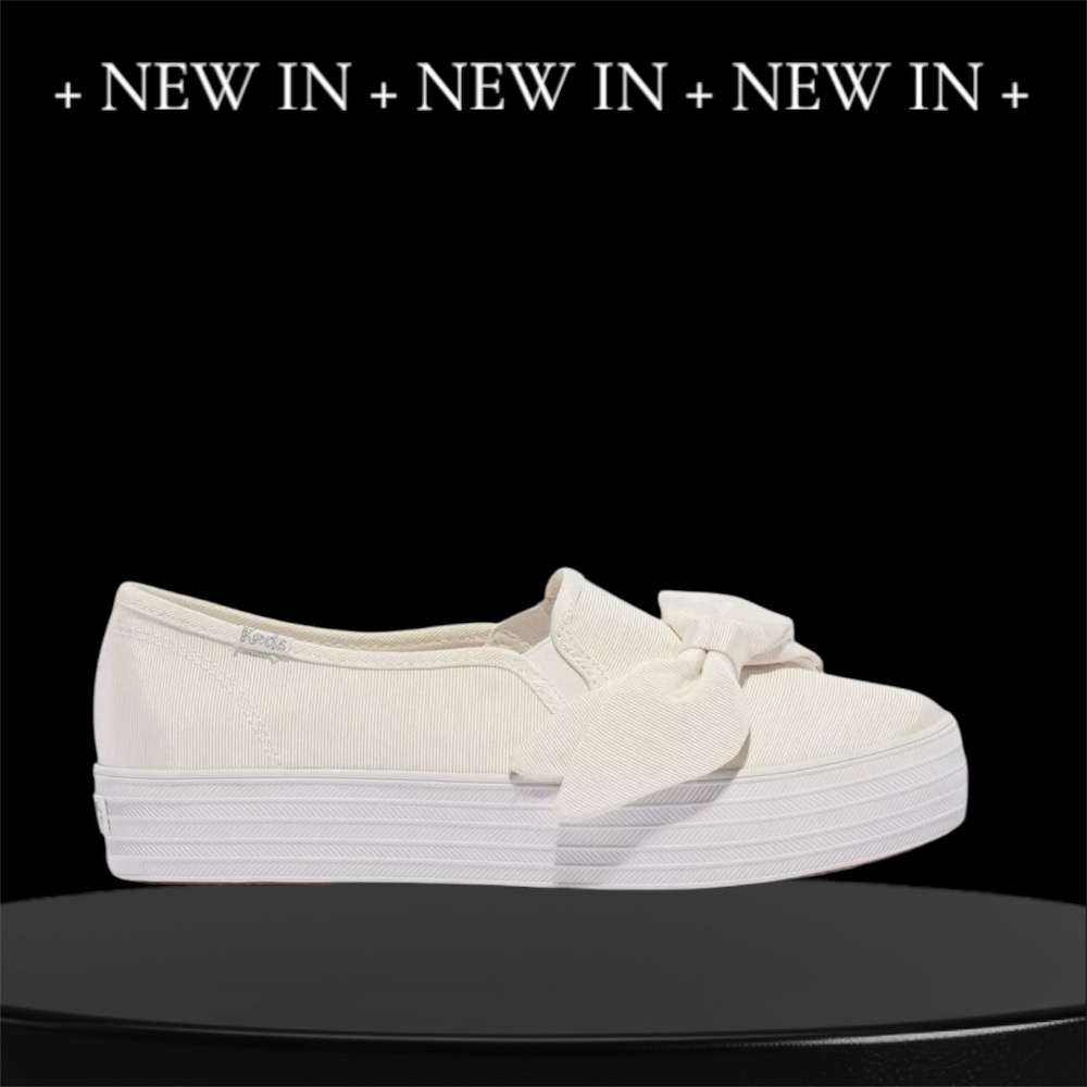 零碼特價🉐️ 美國🇺🇸潮牌Keds蝴蝶結厚底 婚鞋休閒鞋👟小白鞋  運動鞋 懶人鞋-細節圖10