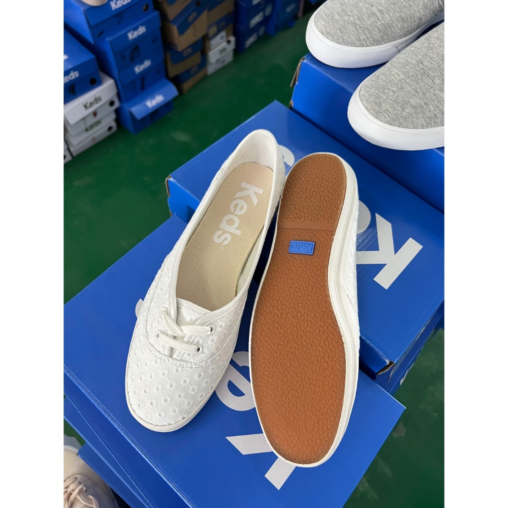 零碼特價Keds 小花朵鞋 純色休閒鞋 運動鞋 小白鞋 婚鞋-細節圖9