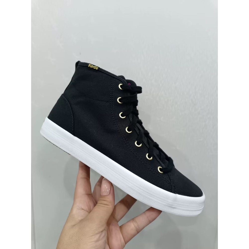 ￼零碼特價KEDS秋冬短靴休閒高筒靴時尚厚底板鞋小白靴-細節圖3