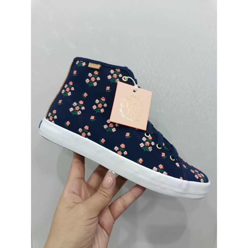 ￼零碼特價KEDS秋冬短靴休閒高筒靴時尚厚底板鞋小白靴-細節圖4