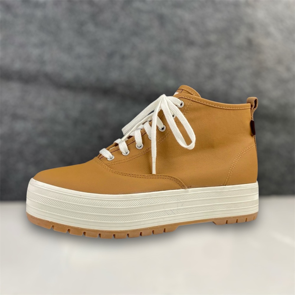 零碼特價潮牌keds厚底保暖靴子雪靴高筒靴 休閒百搭靴-細節圖5