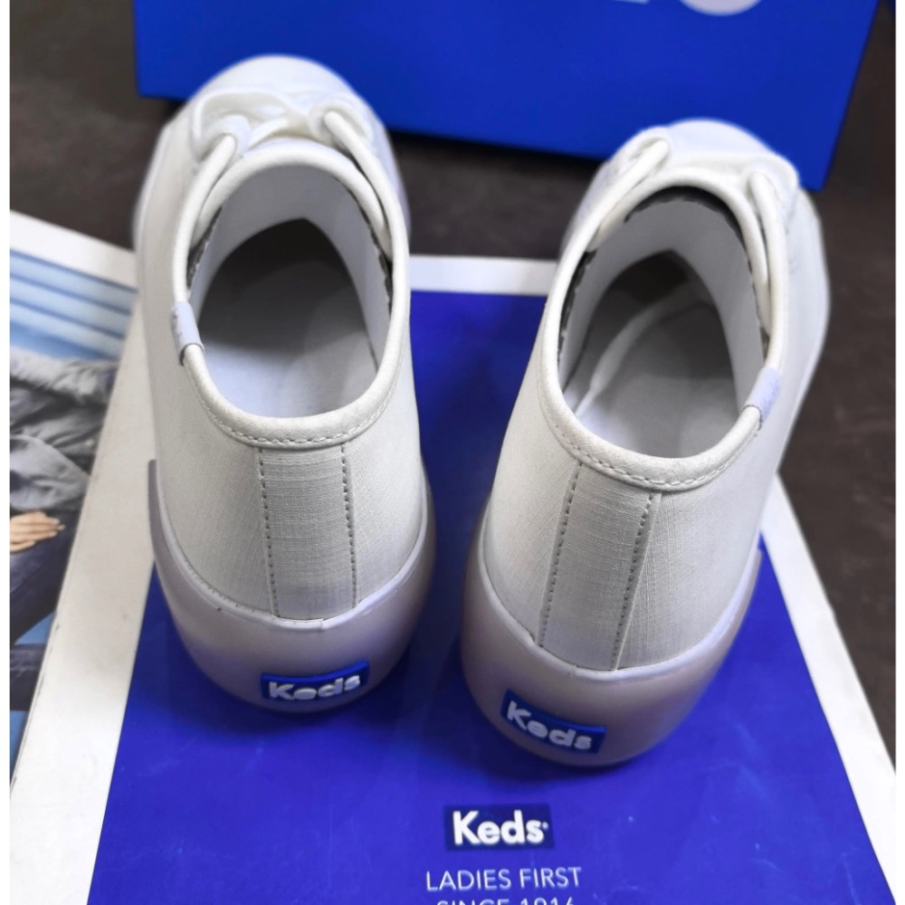 限量新品🉐️ 美國🇺🇸潮牌Keds芋泥糕底休閒鞋👟小白鞋 運動鞋 懶人鞋-細節圖3