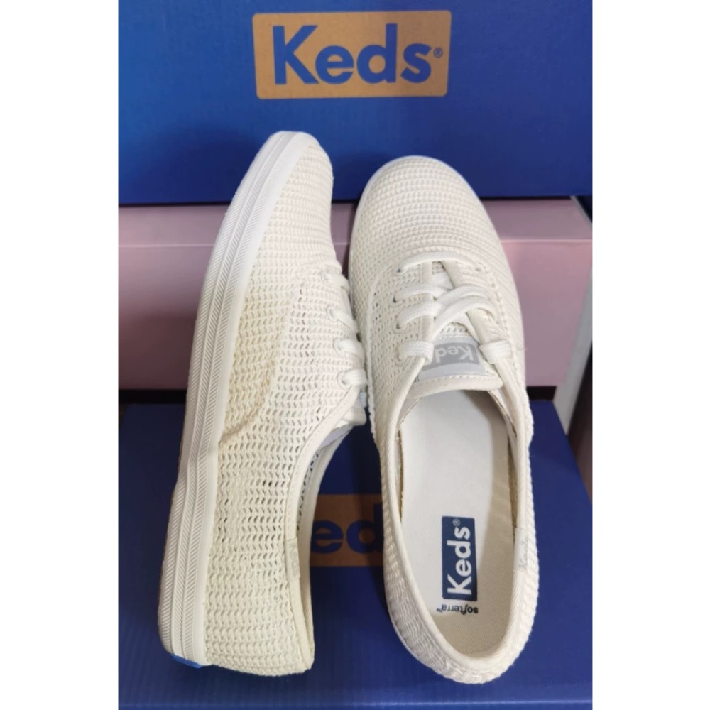 零碼特價🉐️ 美國🇺🇸潮牌keds 網格透氣婚鞋休閒鞋👟小白鞋 真皮鞋 運動鞋-細節圖3
