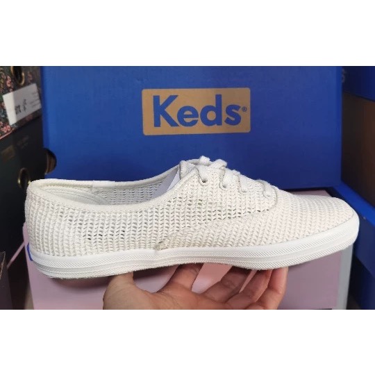 零碼特價🉐️ 美國🇺🇸潮牌keds 網格透氣婚鞋休閒鞋👟小白鞋 真皮鞋 運動鞋-細節圖5