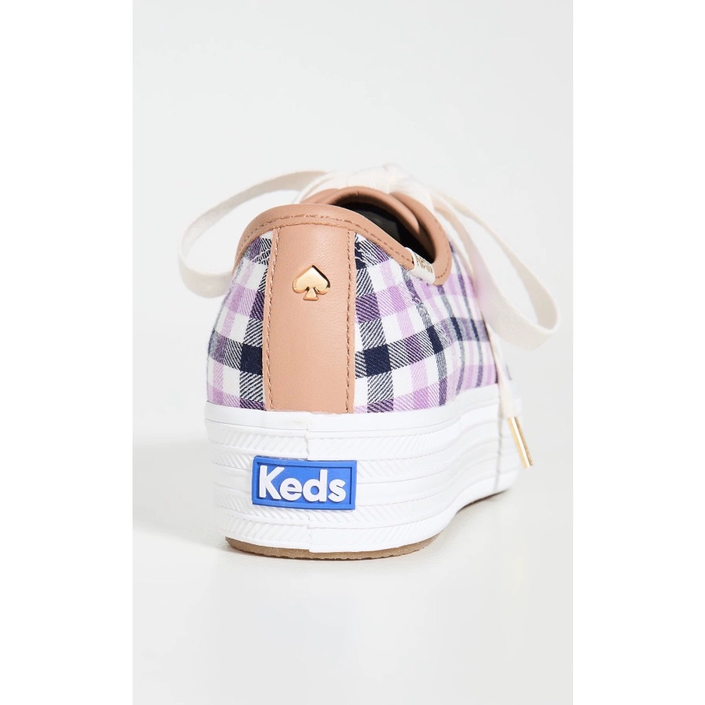 限時優惠 Keds❤️Kate spade格紋 糖果休閒鞋 帆布鞋 休閒女單鞋-細節圖7
