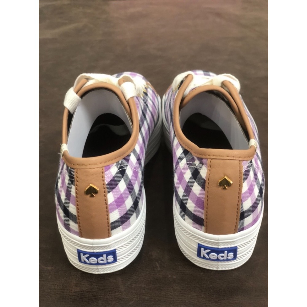 限時優惠 Keds❤️Kate spade格紋 糖果休閒鞋 帆布鞋 休閒女單鞋-細節圖8