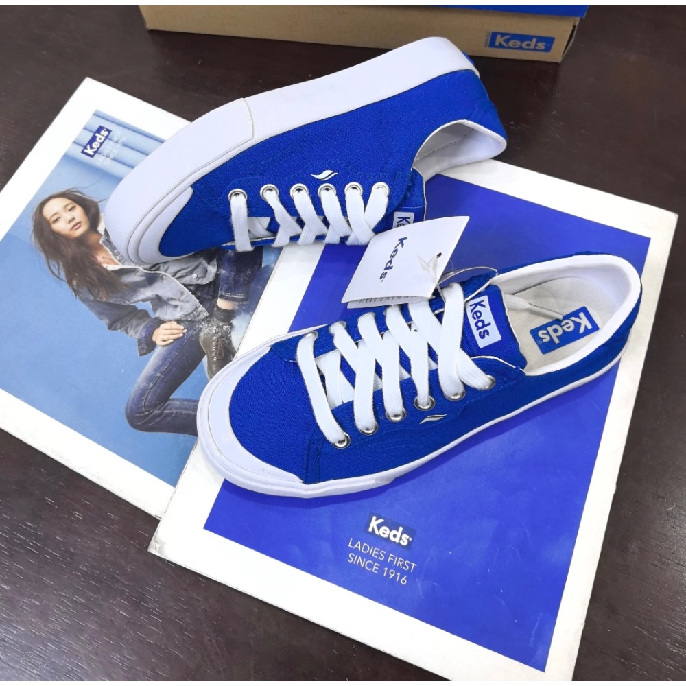 零碼特價🉐️美國潮牌Keds 純色餅乾鞋帆布鞋👟休閒鞋👟厚運動鞋👟小白鞋-細節圖6