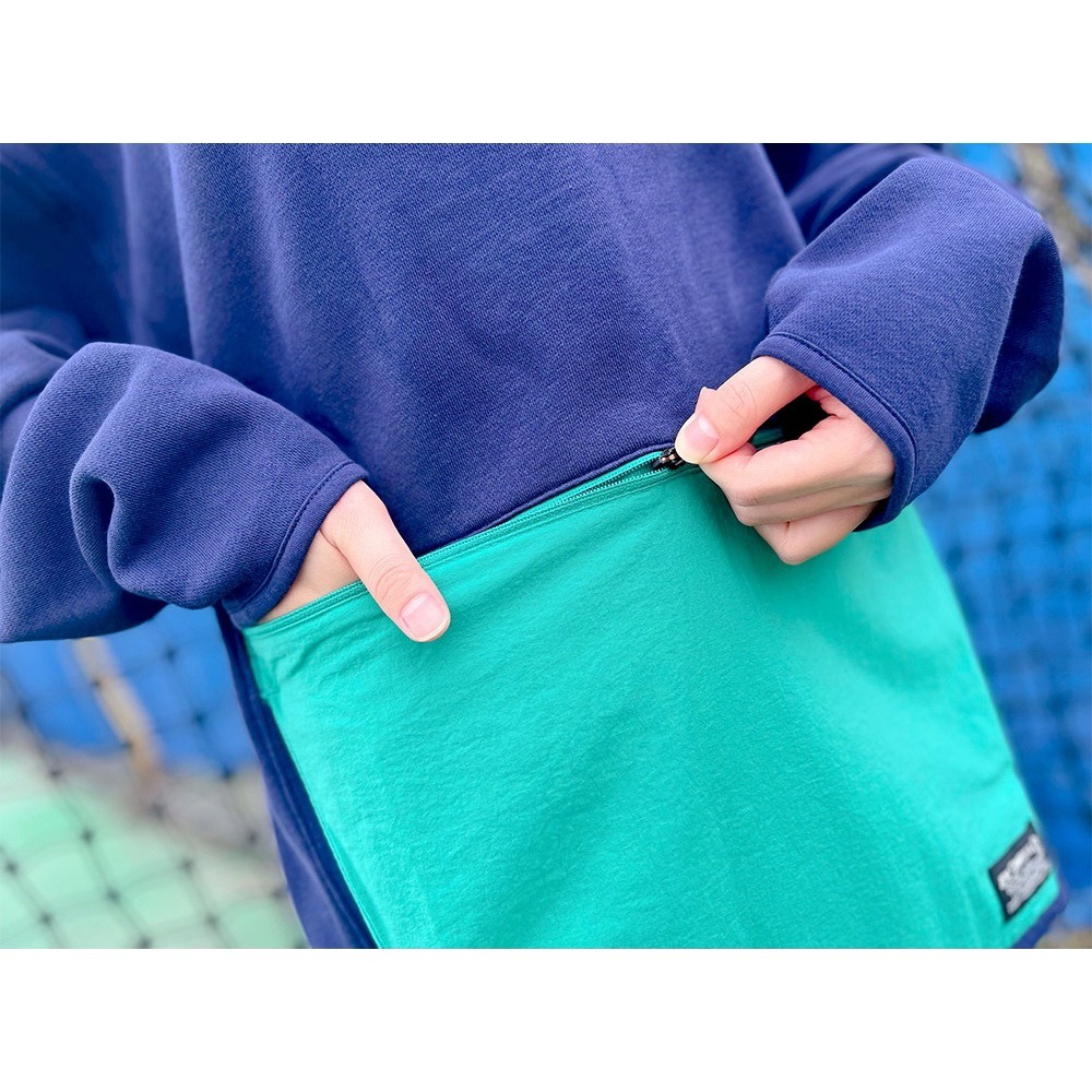 Levis 男款 口袋帽T 工裝大口袋收納設計 海軍藍 A0756-0001*🔥-細節圖6