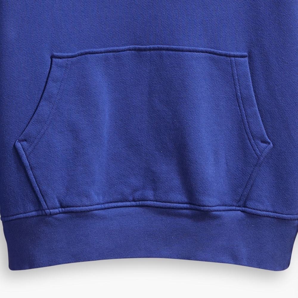 Levis 男款 口袋帽T 率性藍全一色刺繡Logo 寶藍 72632-0013🔥-細節圖3