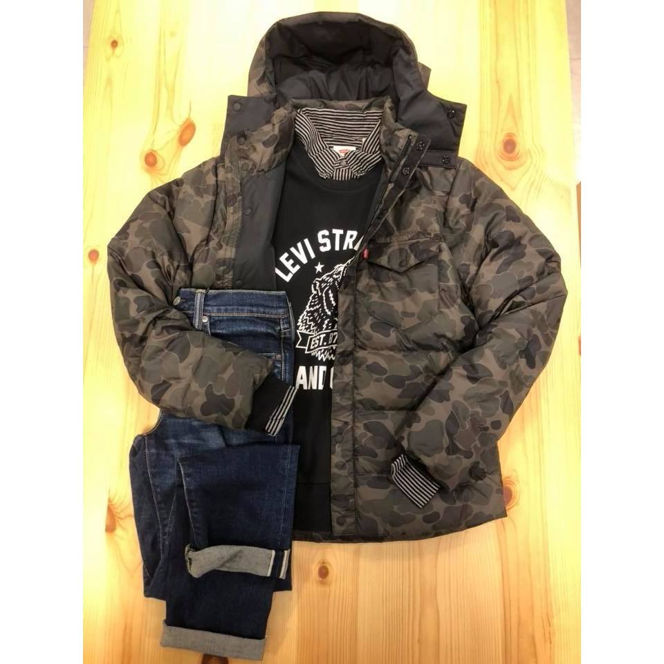 Levis 男款 大學T 美式風格熊印花 黑 19492-0024🔥-細節圖7