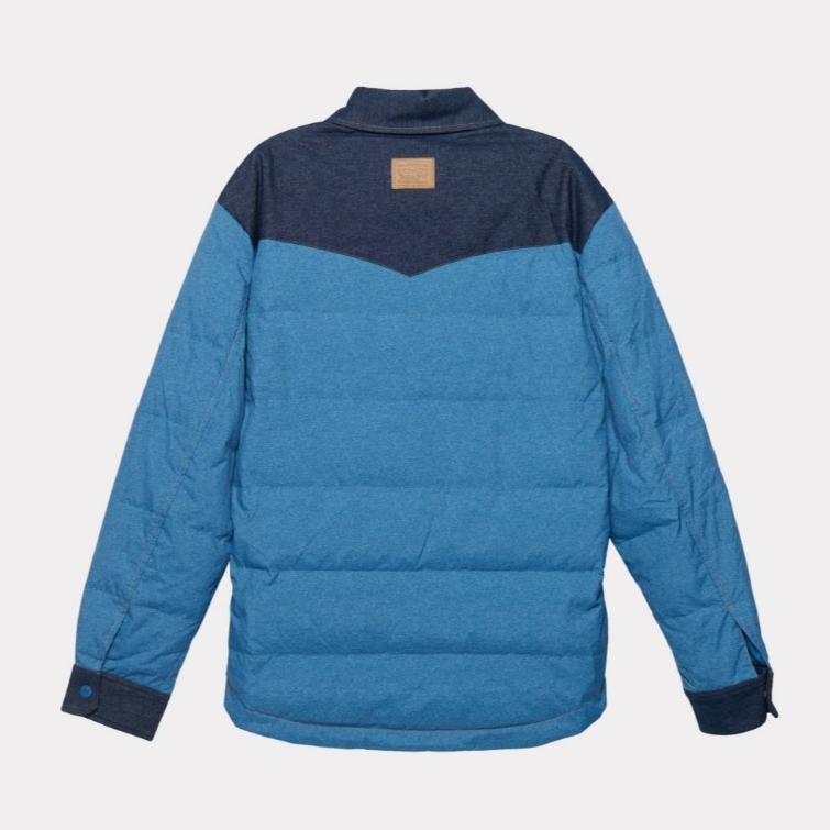 Levis 男款 羽絨外套 拼接牛仔面料 004Z5-0000-細節圖2