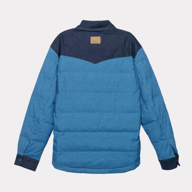 Levis 男款 羽絨外套 拼接牛仔面料 004Z5-0000-細節圖2