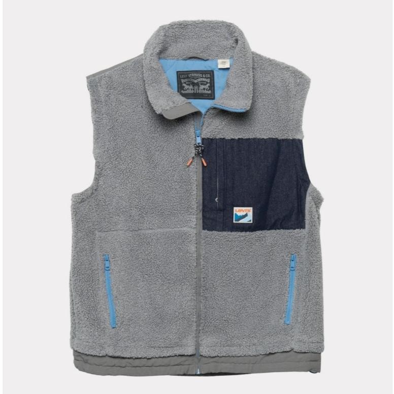 Levis 男款 羊羔絨外套 3M科技纖維保暖外套 3M Thinsulate™ 袖子可拆 004YZ-0001-細節圖3