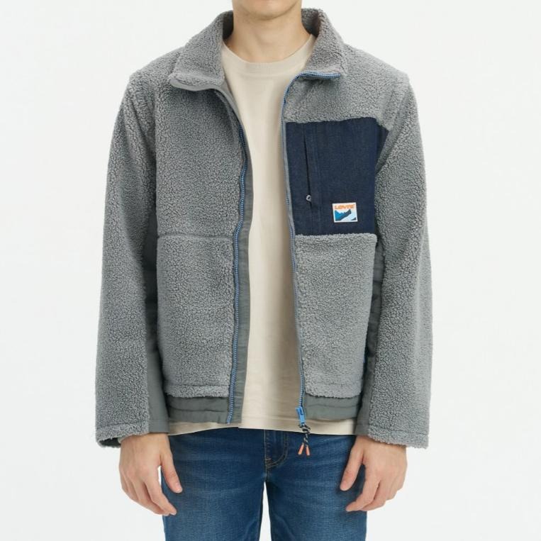 Levis 男款 羊羔絨外套 3M科技纖維保暖外套 3M Thinsulate™ 袖子可拆 004YZ-0001-細節圖7