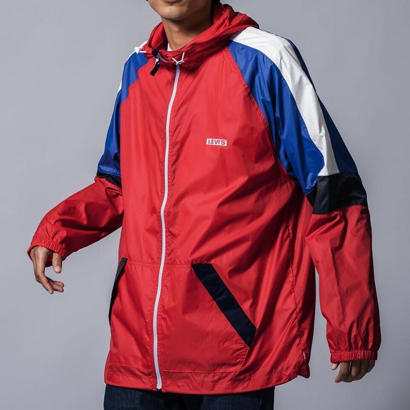 Levis 男款 連帽風衣外套 撞色拼接 迷你印花Logo 79577-0000🔥-細節圖7