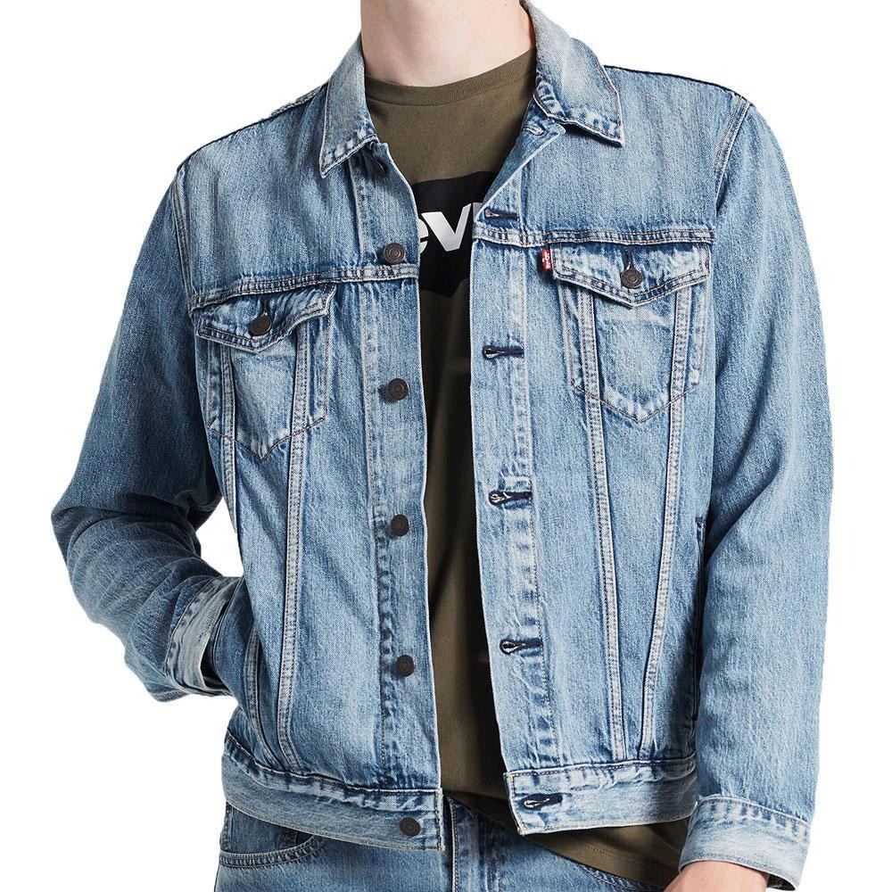 Levis 男款 Type III 牛仔外套 經典修身版型 淺藍水洗 72334-0351🔥-細節圖9
