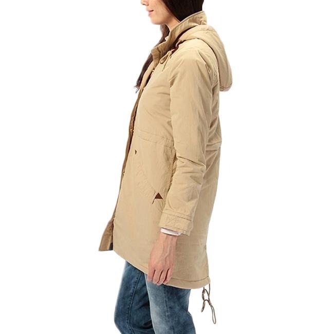 Levis 女款 長版大衣 風衣鋪棉外套 連帽外套 卡其 16044-0002🔥-細節圖6