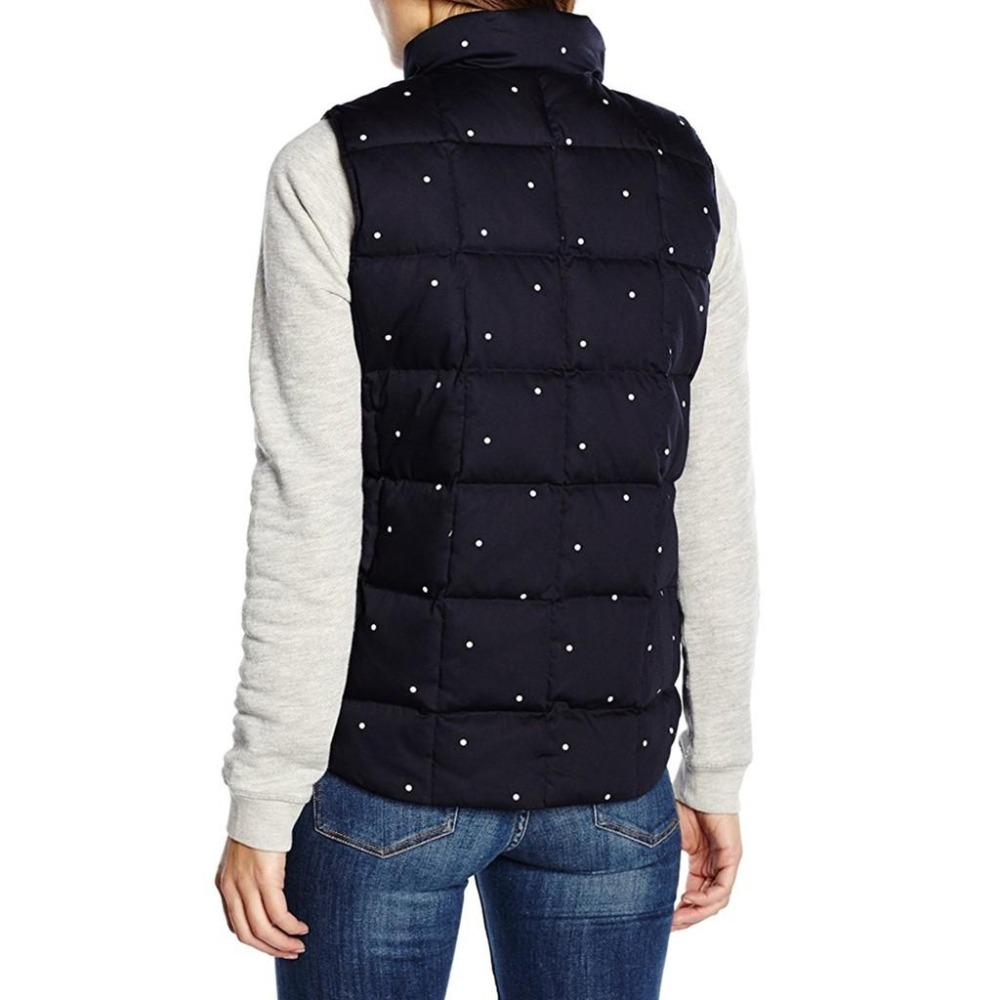 Levis 女款 羽絨背心 圓點印花 深藍 18984-0000🔥-細節圖2