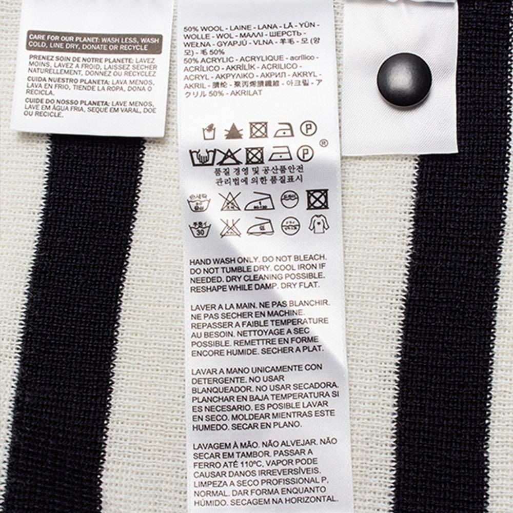 Levis 女款 羊毛毛衣 中高領 黑白紋 26862-0000🔥-細節圖4