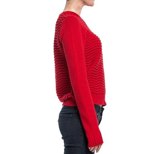 Levis 女款 羊毛毛衣 長袖上衣 紅色 16432-0001🔥-細節圖2