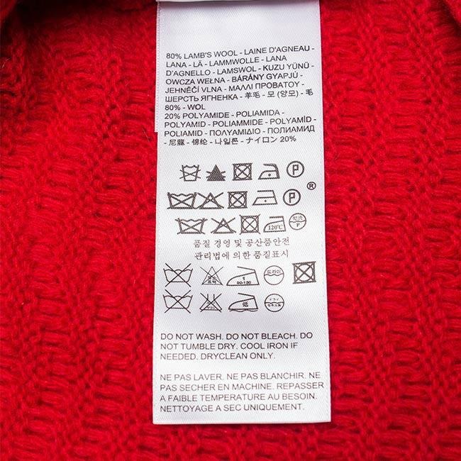 Levis 女款 羊毛毛衣 長袖上衣 紅色 16432-0001🔥-細節圖5