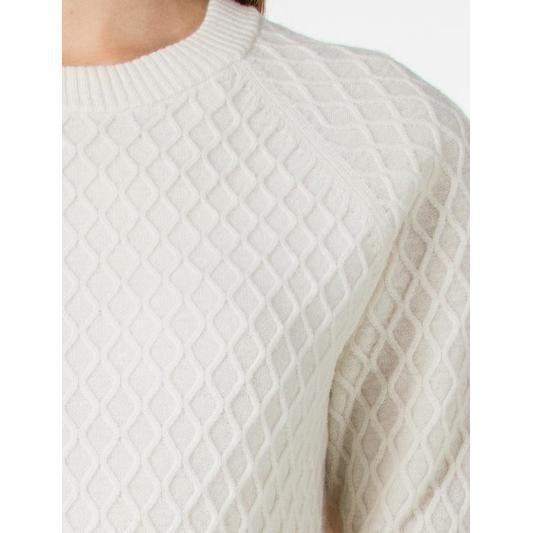 Levis 女款 羊毛毛衣 長袖上衣 白 26867-0000🔥-細節圖4