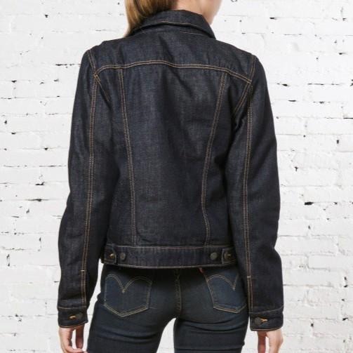 Levis 女款 牛仔外套 羽絨外套 原色深藍 21507-0000🔥-細節圖2