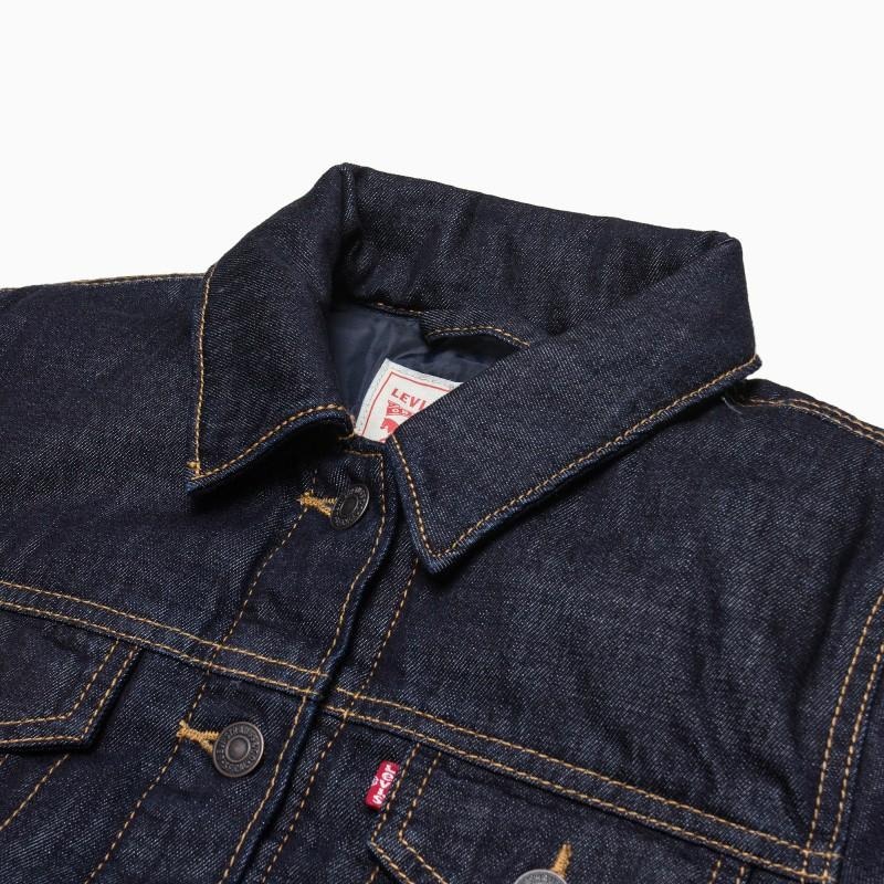 Levis 女款 牛仔外套 羽絨外套 原色深藍 21507-0000🔥-細節圖4