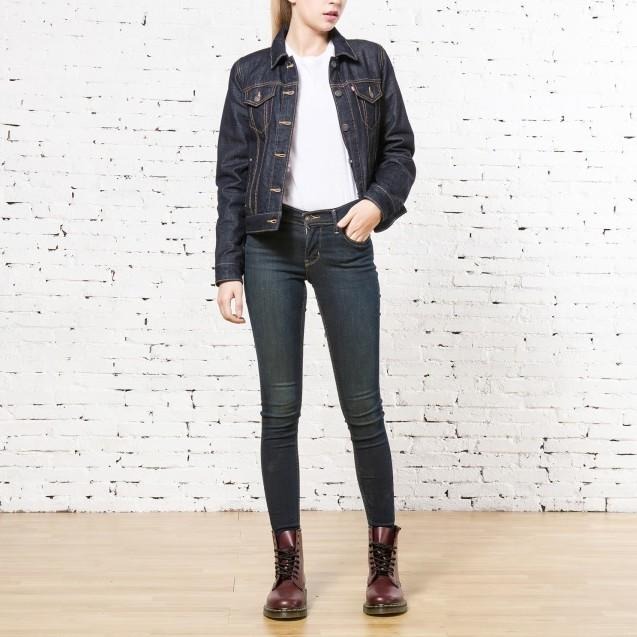 Levis 女款 牛仔外套 羽絨外套 原色深藍 21507-0000🔥-細節圖6