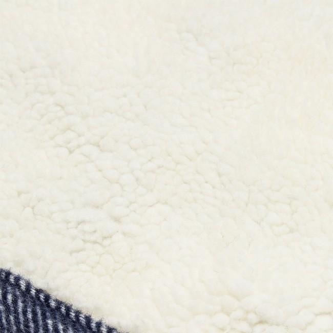 Levis 女款 羊毛外套 Sherpa棉花絨 藍白格紋 28209-0001🔥-細節圖5