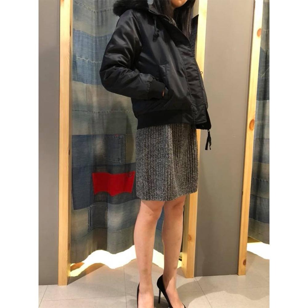 Levis 女款 羽絨外套 連帽設計 防風保暖 黑 34548-0000🔥-細節圖6