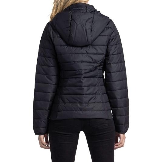 Levis 女款 連帽外套 防風鋪棉 修身版型 純黑 15845-0000🔥-細節圖8