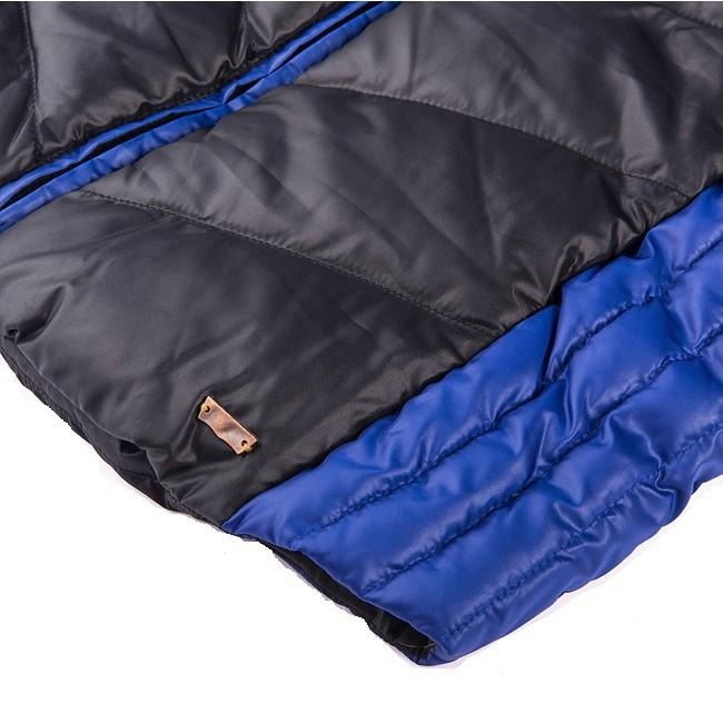 Levis 女款 羽絨外套 修身版型 黑藍拼接 71879-0003🔥-細節圖4