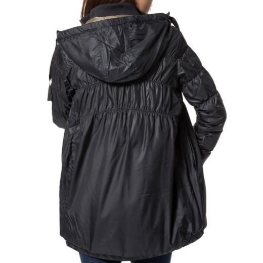 Levis 女款 長版大衣 風衣鋪棉外套 連帽外套 黑 71880-0002🔥-細節圖3