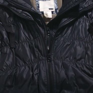 Levis 女款 長版大衣 風衣鋪棉外套 連帽外套 黑 71880-0002🔥-細節圖6