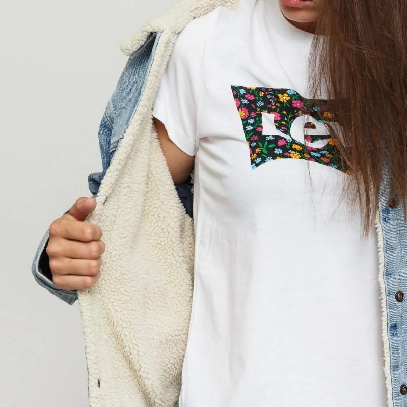 Levis 女款 牛仔外套 Sherpa棉花絨 淺藍水洗 36137-0026🔥-細節圖4