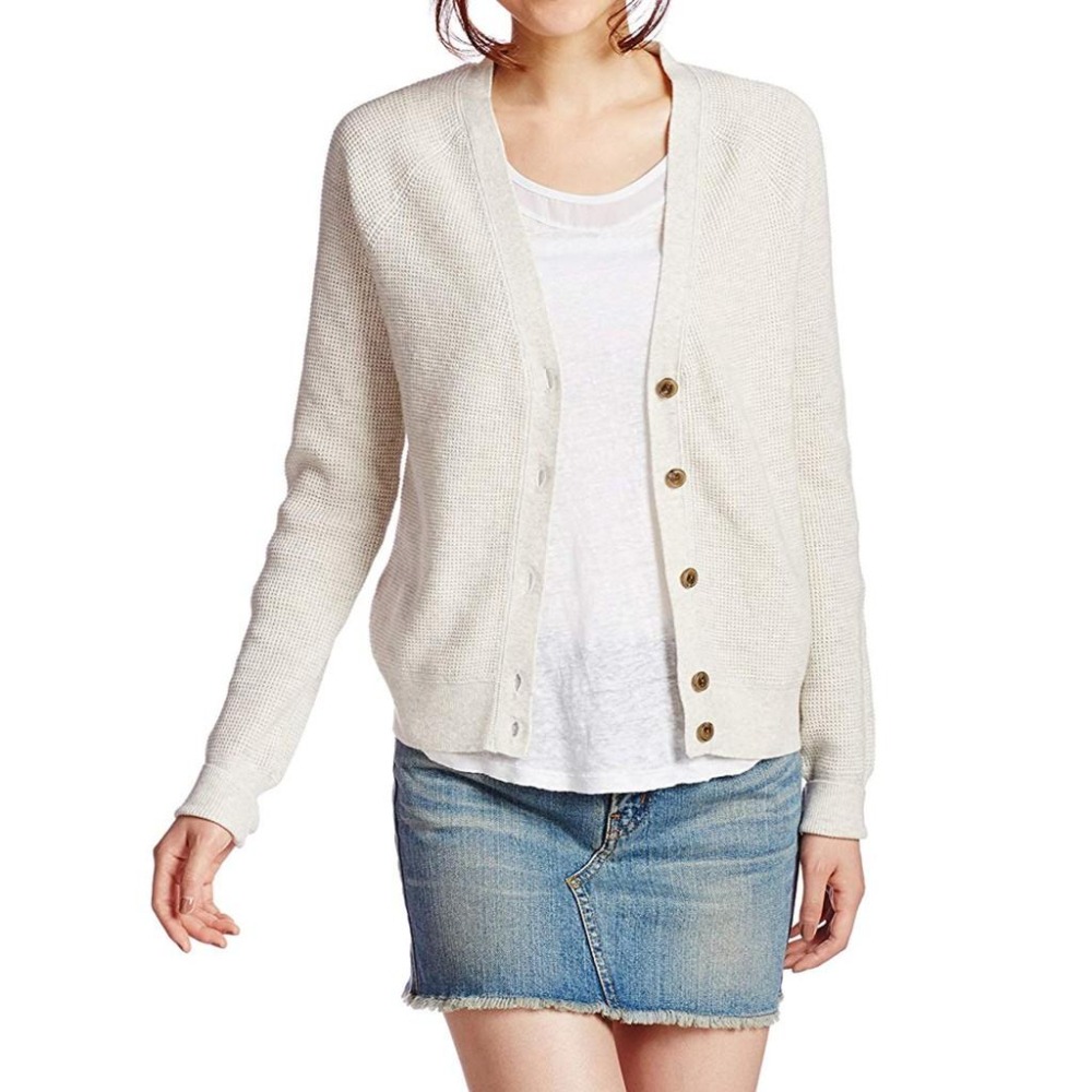 Levis 女款 針織外套 棉外套 米白 16121-0001🔥-細節圖4