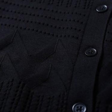 Levis 女款 針織外套 鏤空針織外套 黑 32472-0001🔥-細節圖2