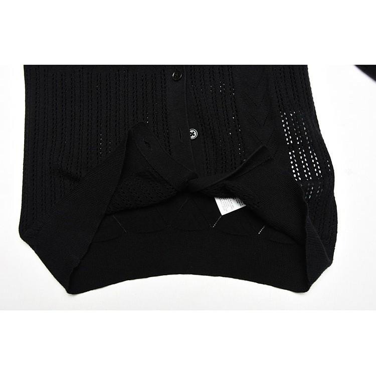Levis 女款 針織外套 鏤空針織外套 黑 32472-0001🔥-細節圖9